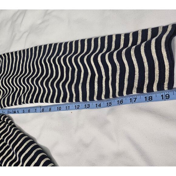 GANT RUGGER “THE BRETON” MEN’S LONG SLEEVE SHIRT – NAVY/WHITE STRIPES – SIZE M - Picture 11 of 11